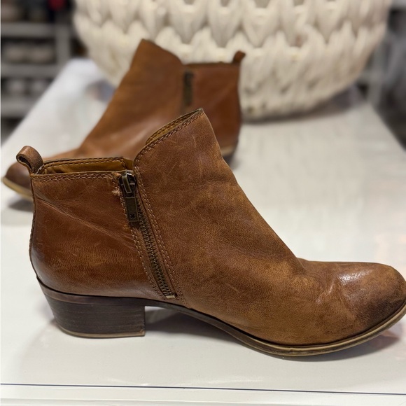 Lucky Brand Leather Ankle Booties - Picture 4 of 11